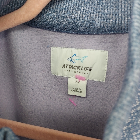 Greg Norman Preformance 1/4 zip sweater - Picture 5 of 8